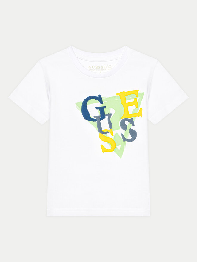 Guess Guess Camiseta N5GI10 K8HM4 Blanco Regular Fit
