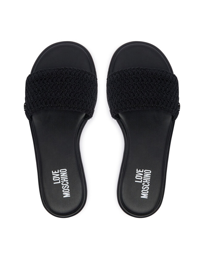 LOVE MOSCHINO Шльопанці LOVE MOSCHINO JA28242G0OJQB000 Чорний