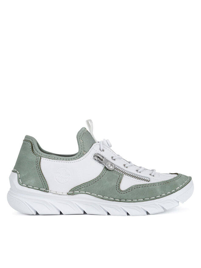 Rieker Pantofi Rieker 55064-52 Alb