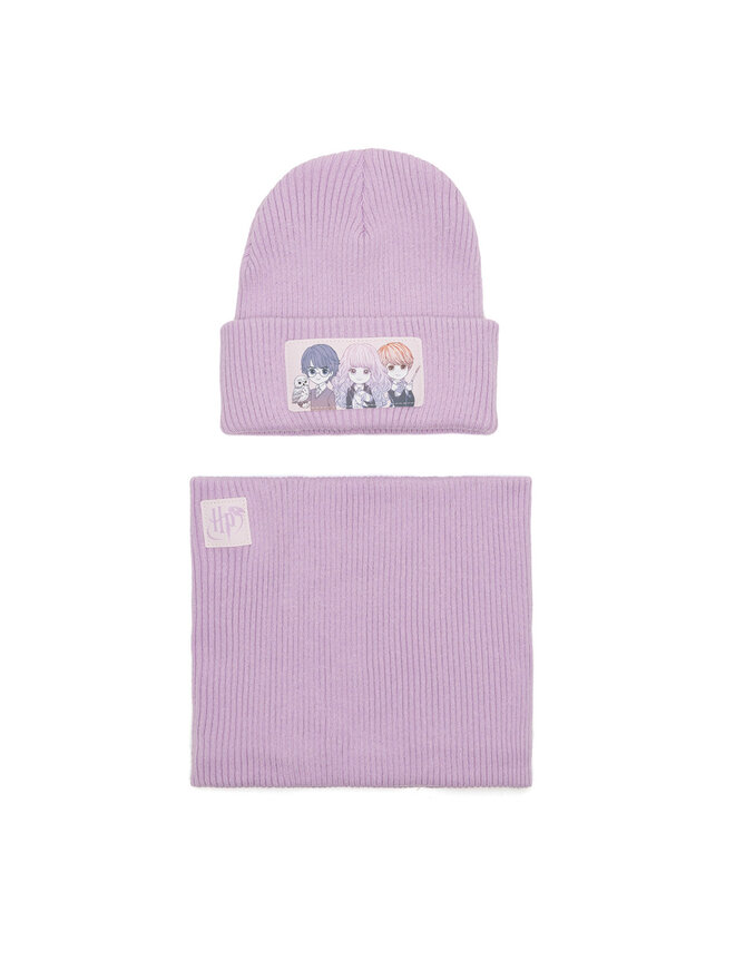 Harry Potter Набір шапка і снуд Harry Potter ACCCS-AW24-222WBHP Рожевий