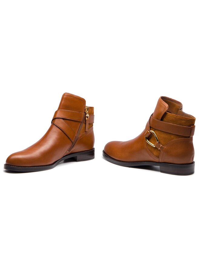 Bottines Lauren Ralph Lauren Hermione 802724887001 Marron chaussures