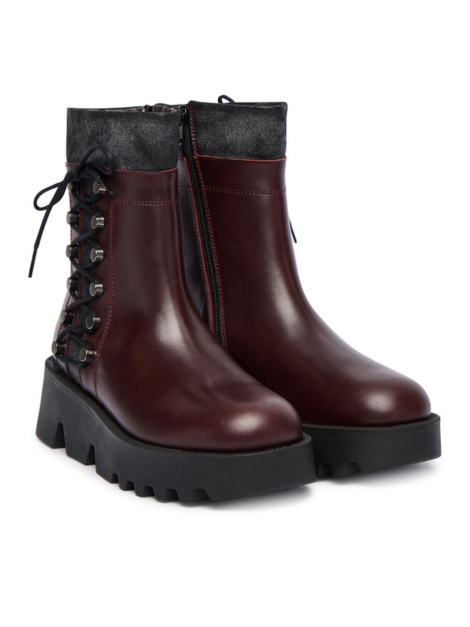 Fly London Botines Fly London Zakufly P145313001 Guinda/burdeos