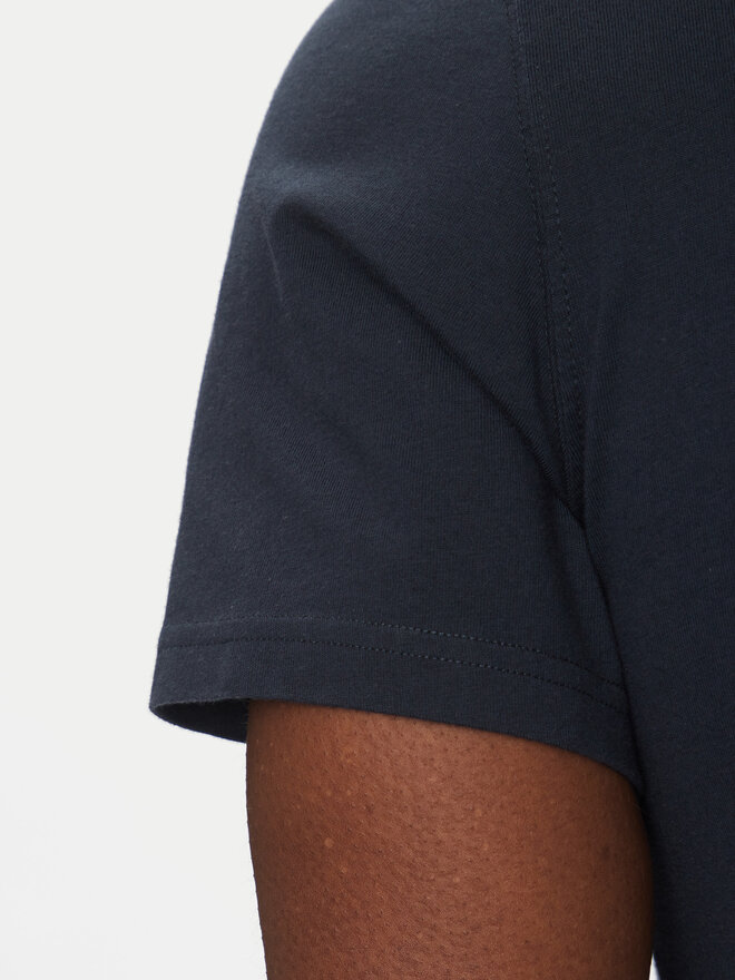 Barbour Barbour T-Shirt Tartan MTS0670NY31 Σκούρο μπλε Tailored Fit