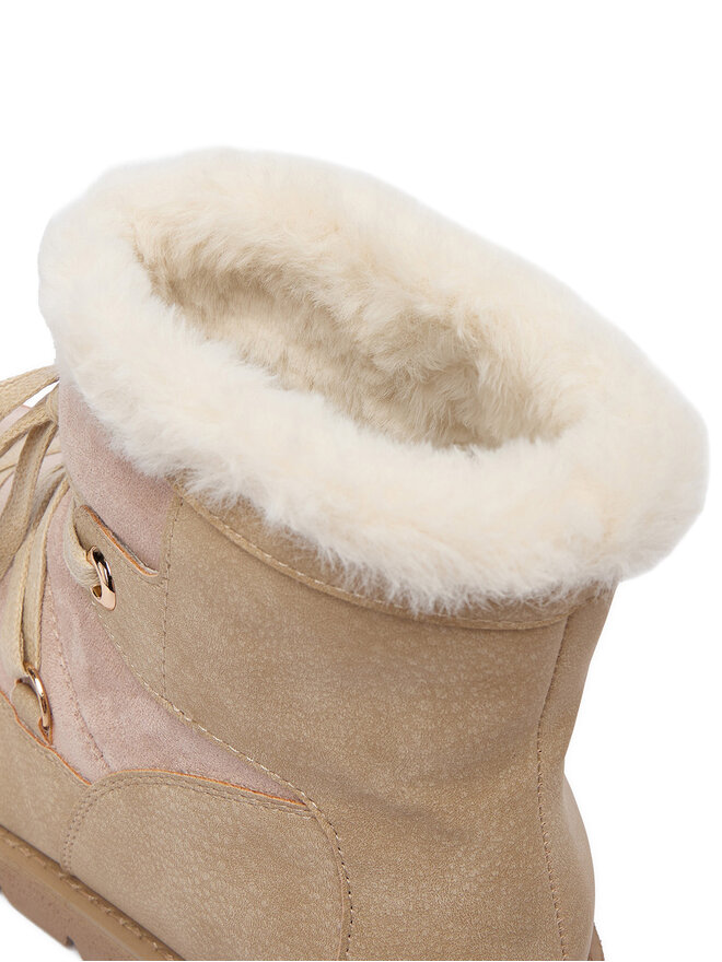 DeeZee Botas de nieve DeeZee 17125-1-BEIGE PU Beis