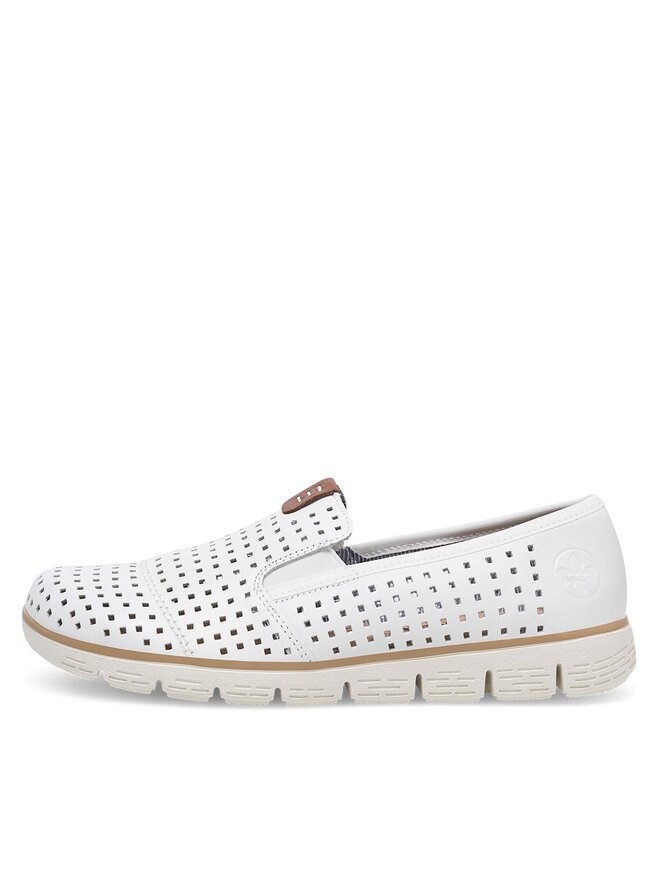 Rieker Halbschuhe Rieker 44077-80 Weiß