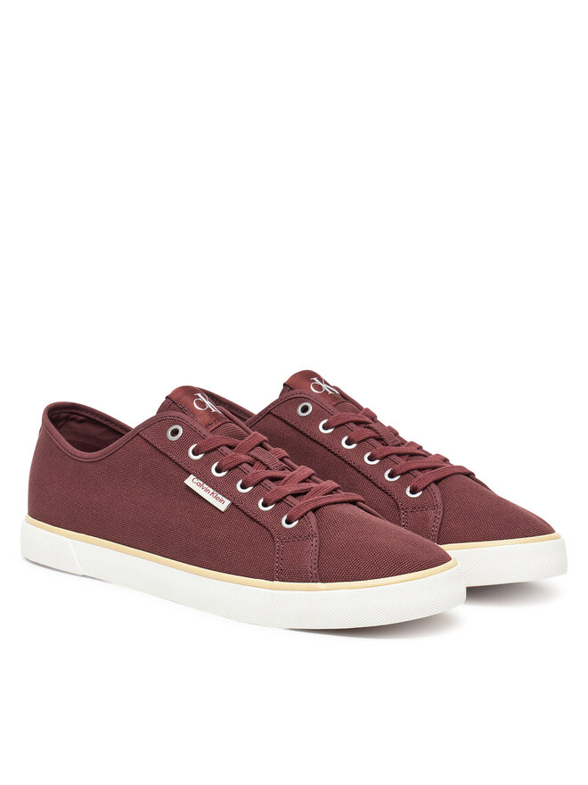 Calvin Klein Jeans Tenis superge Calvin Klein Jeans Ess Vulc Low Mg Cv YM0YM01301 Rjava