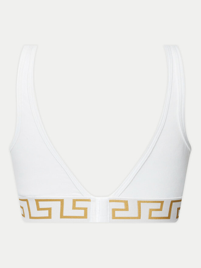 Versace Versace Bralette melltartó AUD01047 1A10011 Fehér