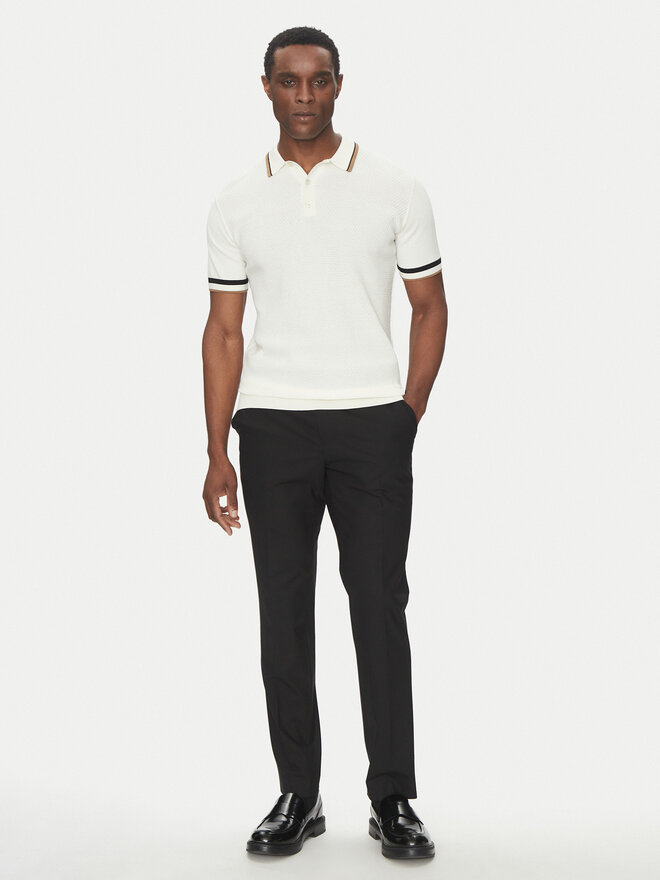 KARL LAGERFELD KARL LAGERFELD Polo 655017 552307 Blanco Slim Fit
