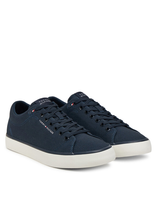 Tommy Hilfiger Zapatillas de tenis Tommy Hilfiger Hi Vulc Low Core Canvas FM0FM05396 Azul marino