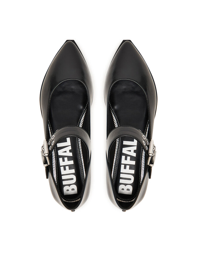 Buffalo Ballerinas Buffalo Marly Riv 1621044 Schwarz