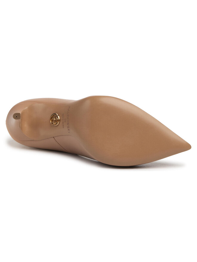 Szpilki Baldowski D03102-E160-008 Beżowy | eobuwie.com.pl