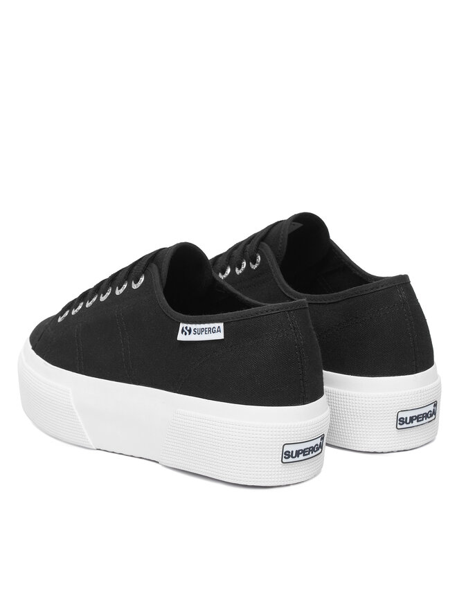 Superga Sneakers aus Stoff Superga 3790 Platform S3134MW Schwarz