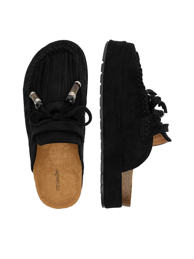 DeeZee Pantoletten DeeZee CEO-HXX25C05-2 Schwarz