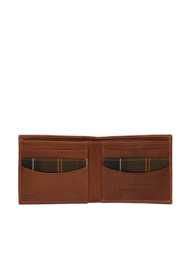 Barbour Велике Чоловіче Портмоне Barbour MLG0072TN15 Коричневий