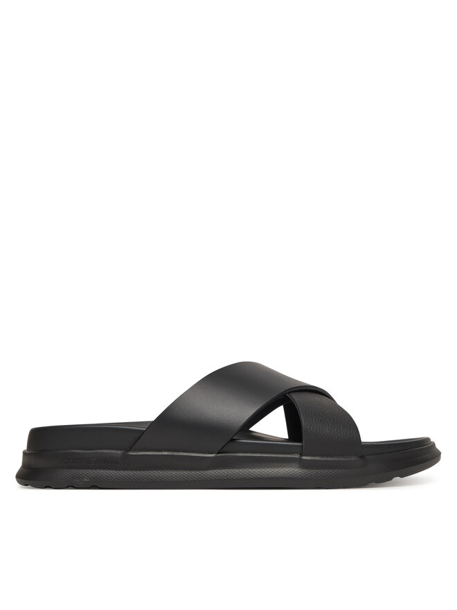 Tommy Hilfiger Natikači Tommy Hilfiger D Density Hilfiger Lth Cc Sand FM0FM05358 Črna