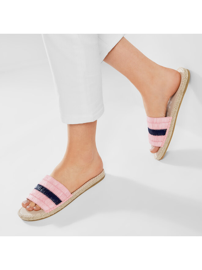 Manebi Espadrile Manebi Flat Sandals G 5.4 Js Ružičasta