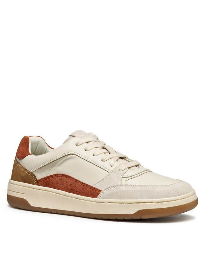 Geox Сникърси Geox U Sedral Court U56M5A 02285 C1S5Z Бял
