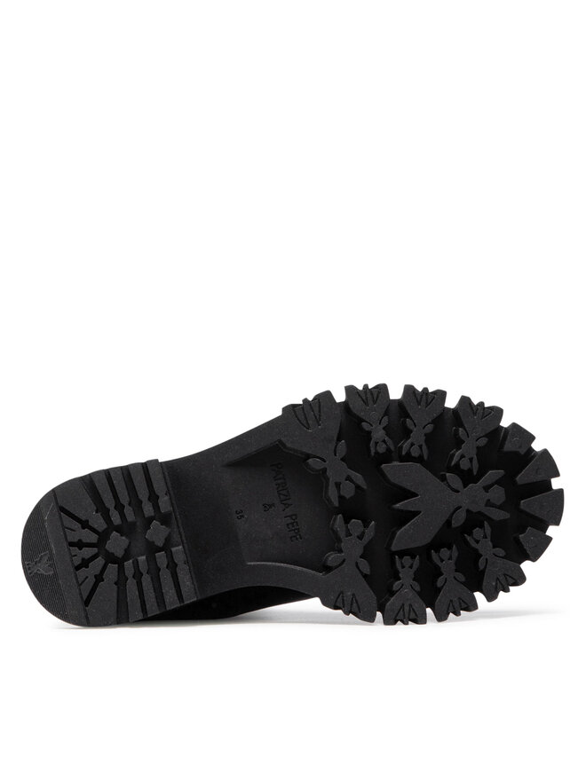 Patrizia Pepe Īsie zābaki Patrizia Pepe CY9814/L011-K103 Melns