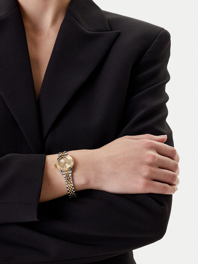 Timex Часовник Timex Legacy Mini TW2W90900 Златист