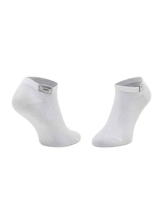 Calvin Klein Jeans Moteriškų trumpų kojinių komplektas (2 poros) Calvin Klein Jeans 701218749 Balta