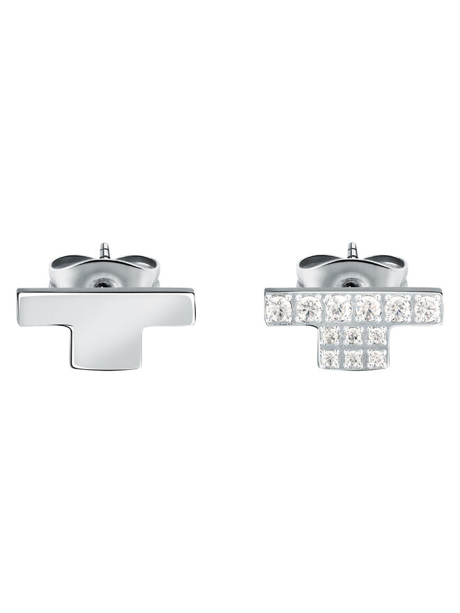Trussardi Kolczyki Trussardi TJAXC36 Srebrny