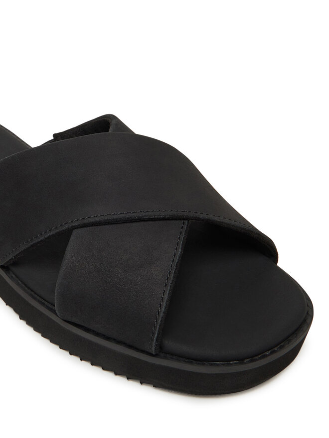 Toms Pantoletten Toms Mae Crossover 10021975 Schwarz