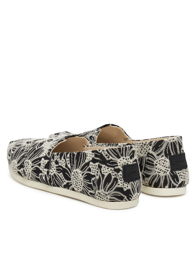 Toms Félcipő Toms Alpargata Classic 10021888 Fekete