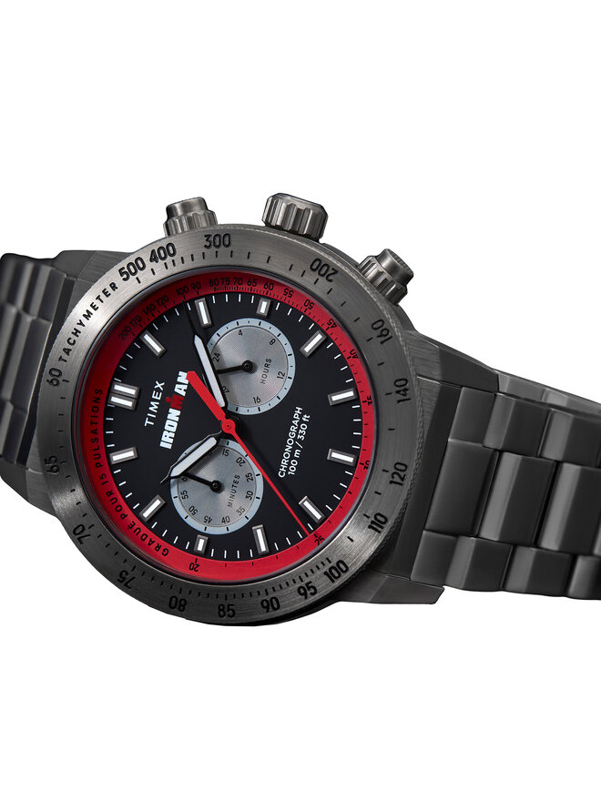 Timex Годинник Timex Ironman® Challenger Chronograph TW2Y02000 Чорний