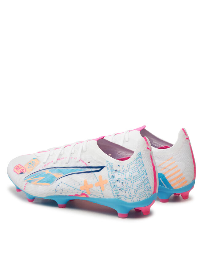 Puma Buty do piłki nożnej Puma ULTRA 5 MATCH VOL. UP FG/AG 108064 01 Biały