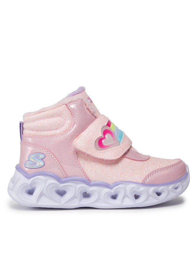 Sneakers Skechers Heart Lights Brilliant Rainbow 302669L PKLV Rosa eschuhe.at