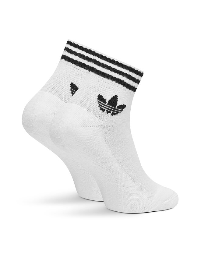 adidas 3er-Set hohe Unisex-Socken adidas 3-Stripes JV7435 Weiß