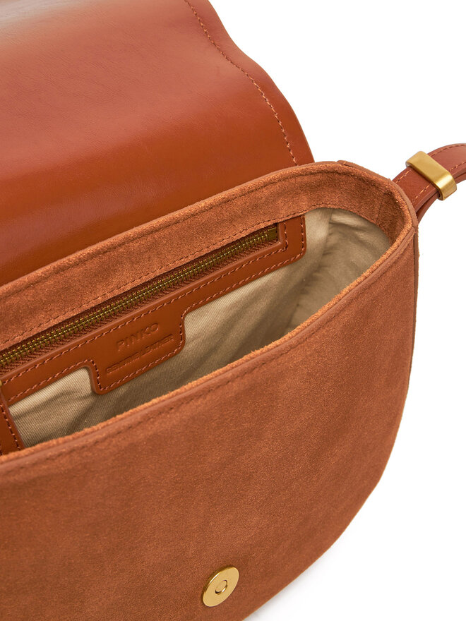 PINKO Soma PINKO Saddle Classic PE 25 PLTT 103830 A29N Brūns