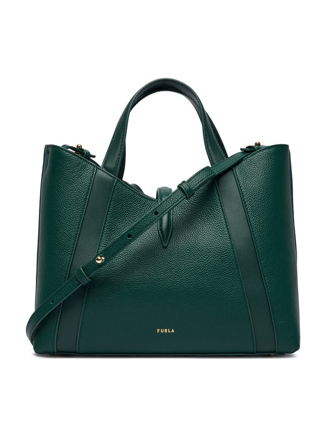 Furla Handtasche Furla Goccia Shopper Bag S WB01789 BX3353 KH 4282S Grün