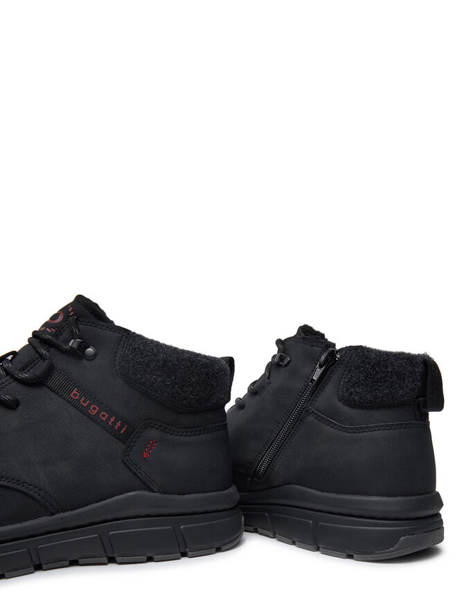 Bugatti Botines planos Bugatti 331-AOS50-5000 Negro
