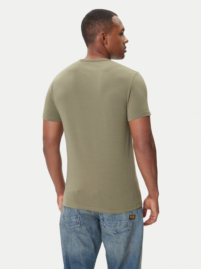 Pepe Jeans Pepe Jeans Camiseta Original Basic 3N PM5010133 Caqui Regular Fit
