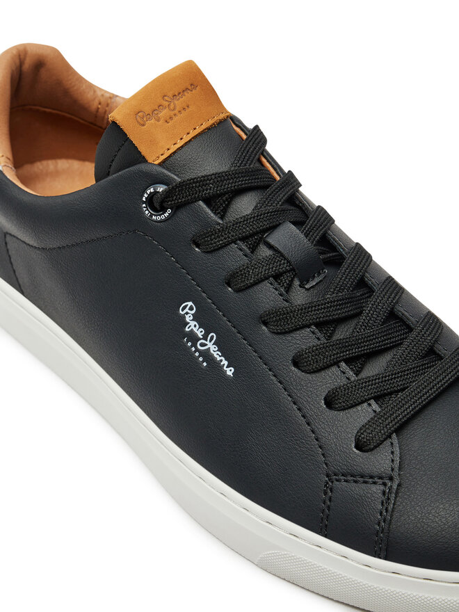 Pepe Jeans Sneakersy Pepe Jeans Camden Club M PMS00020 Čierna