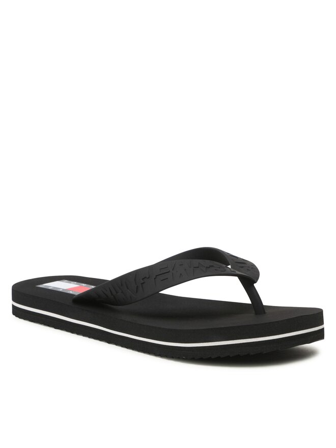 Tommy Jeans Infradito Tommy Jeans Tjw Flag Eva Beach Sandal EN0EN02194 Nero