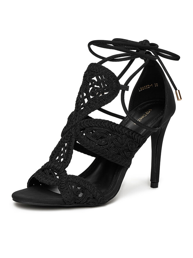 DeeZee Sandale DeeZee LB8552-1 Negru