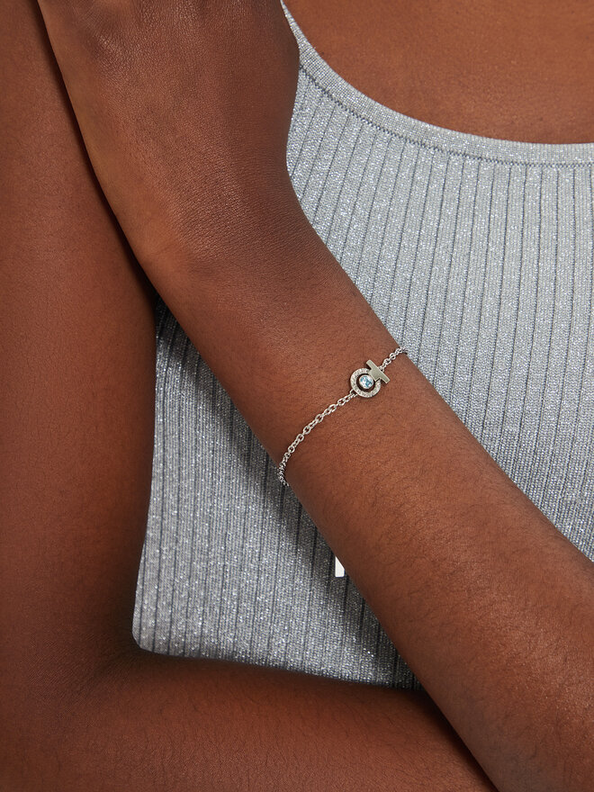 Trussardi Armband Trussardi TJAXC56 Silberfarben