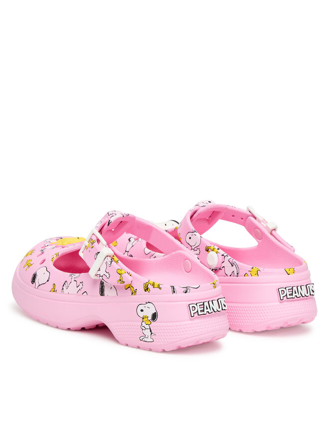 Crocs Pantoletten Crocs Peanuts Mary Jane Clog 211130 Rosa