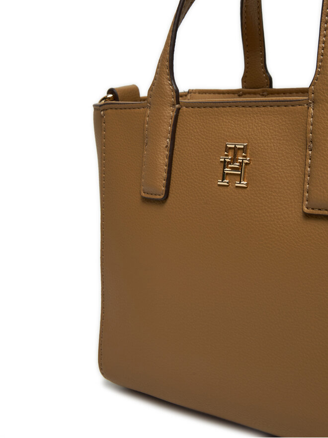 Tommy Hilfiger Ročna torba Tommy Hilfiger AW0AW16907 Rjava