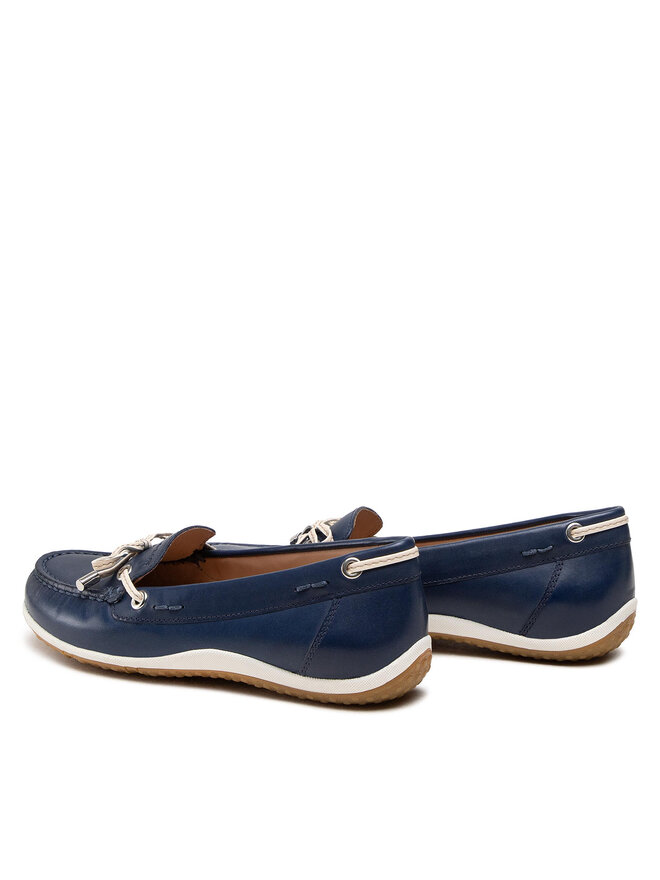 Geox Mokasyny Geox D Vega Moc B D92DNB 043BC C4EA5 Granatowy