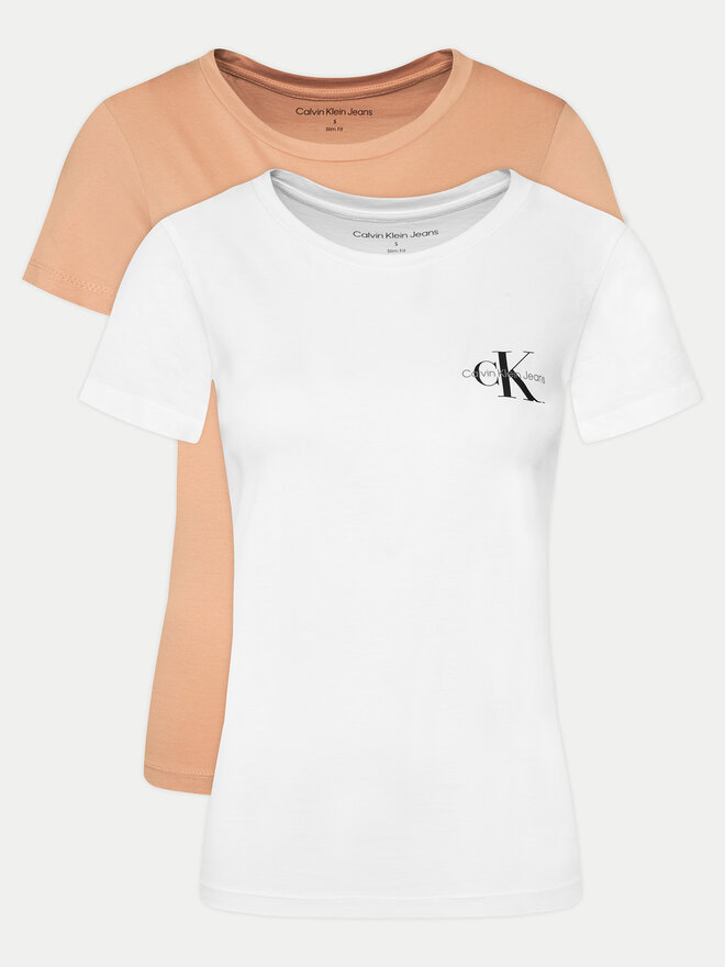 Calvin Klein Jeans Calvin Klein Jeans Pack de 2 camisetas J20J219734 De color Slim Fit