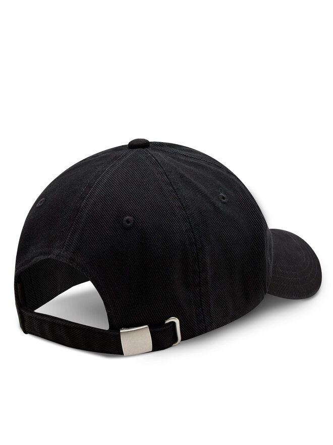Tommy Jeans Czapka z daszkiem Tommy Jeans Tjm Elongated Flag Denim Cap AM0AM12427 Czarny