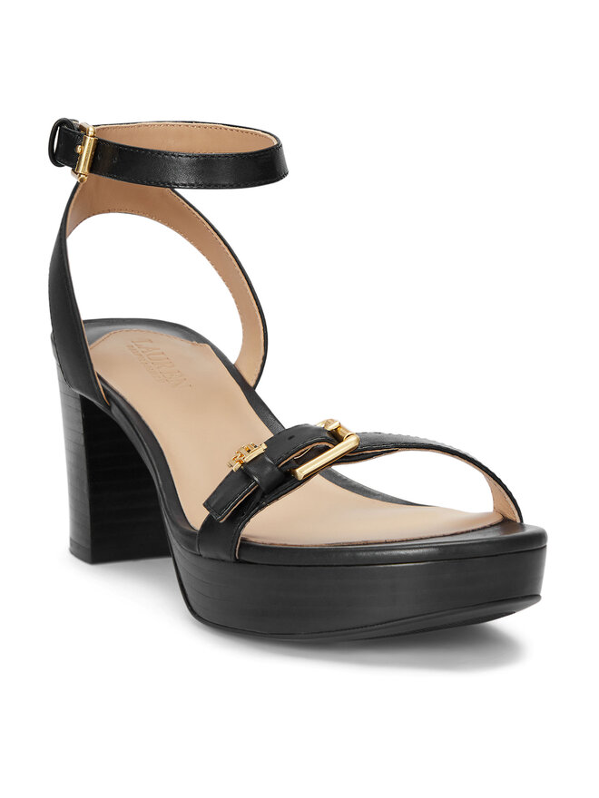 LAUREN RALPH LAUREN Sandály LAUREN RALPH LAUREN Melissah 802959162001 Černá