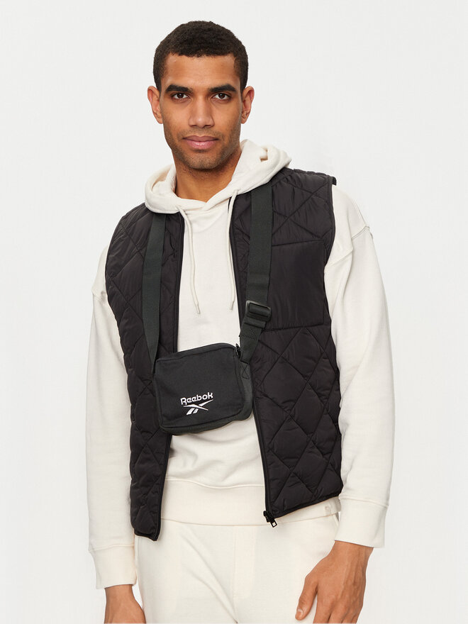 Reebok Τσαντάκι Reebok Cl Fo Crossbody Bag HC4365 Μαύρο