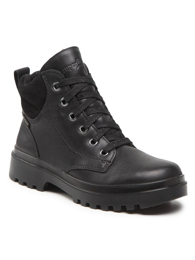 Superfit Schnürstiefeletten Superfit GORE-TEX 1-000600-0000 m Schwarz
