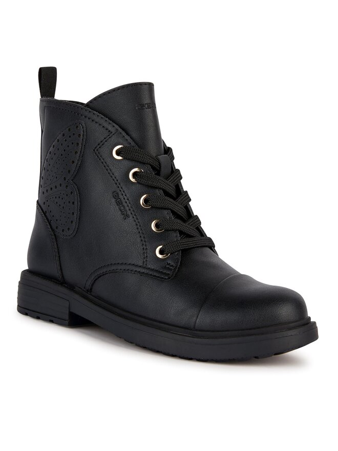 Geox Bokacsizma Geox J Eclair Girl J369QM 000BC C9999 M Fekete