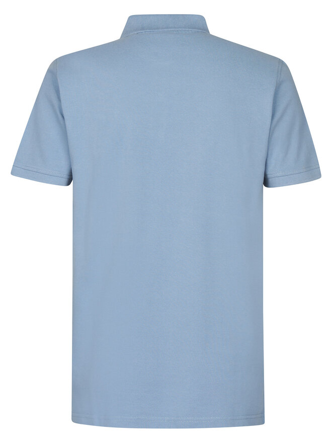 Petrol Industries Petrol Industries Polo M-ROS-POL002 Celeste Regular Fit