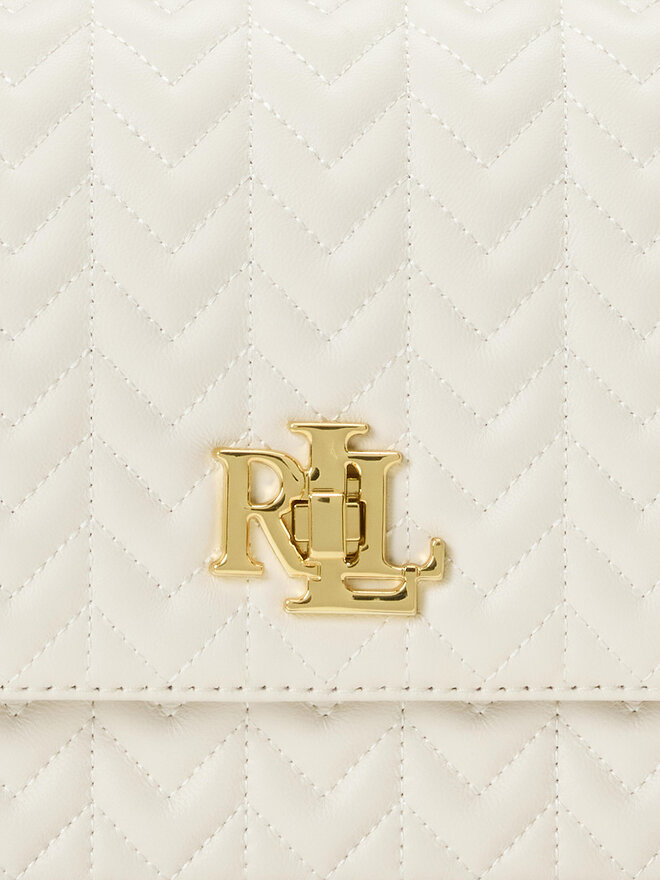 LAUREN RALPH LAUREN Torebka LAUREN RALPH LAUREN Sophee 431966768001 Écru